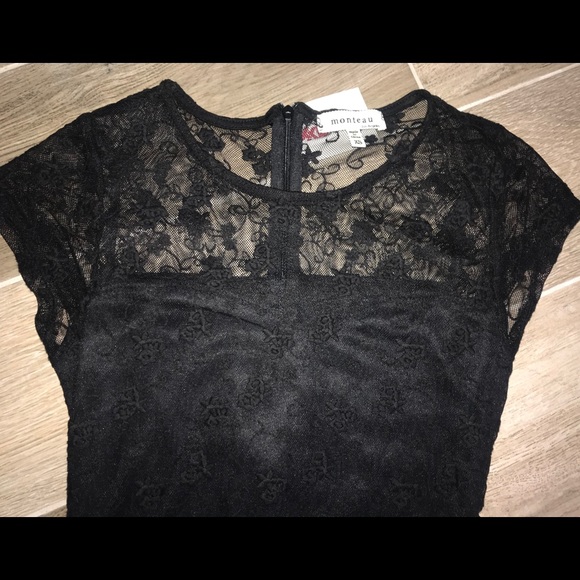 NWT Little Black Sheath Dress by Montreal XS - Picture 4 of 4